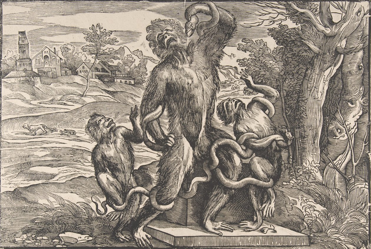 Caricature du Groupe Sculptural, 