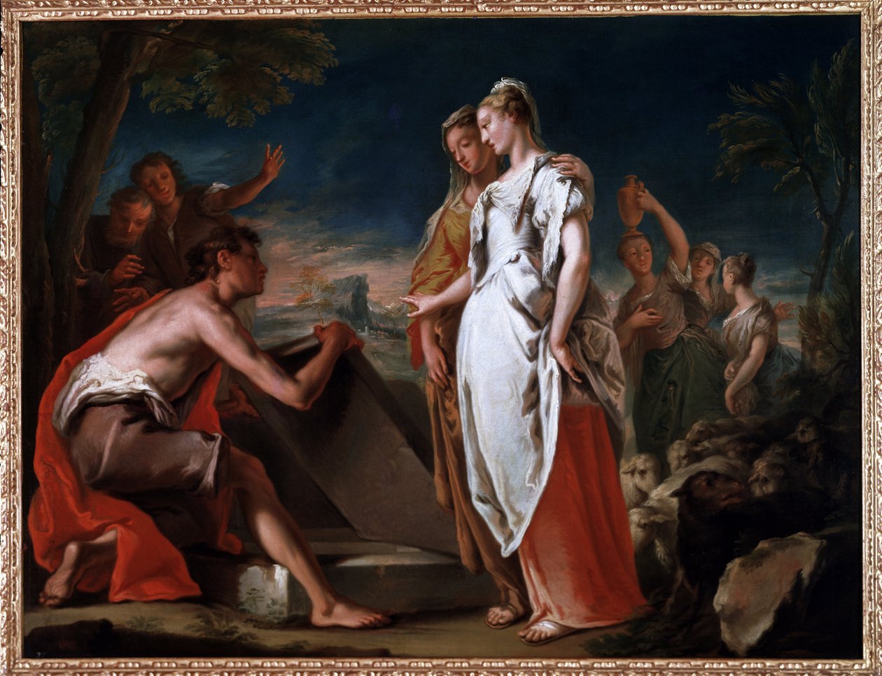 Rencontre de Jacob et Rachel - Nicolò Grassi