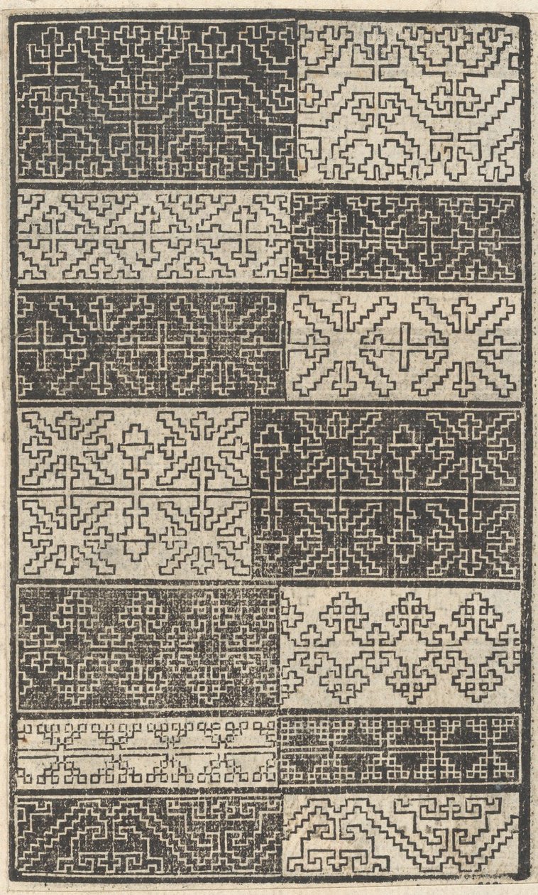 Esemplario di lavori, page 10 recto, août 1529 - Nicolò Zoppino