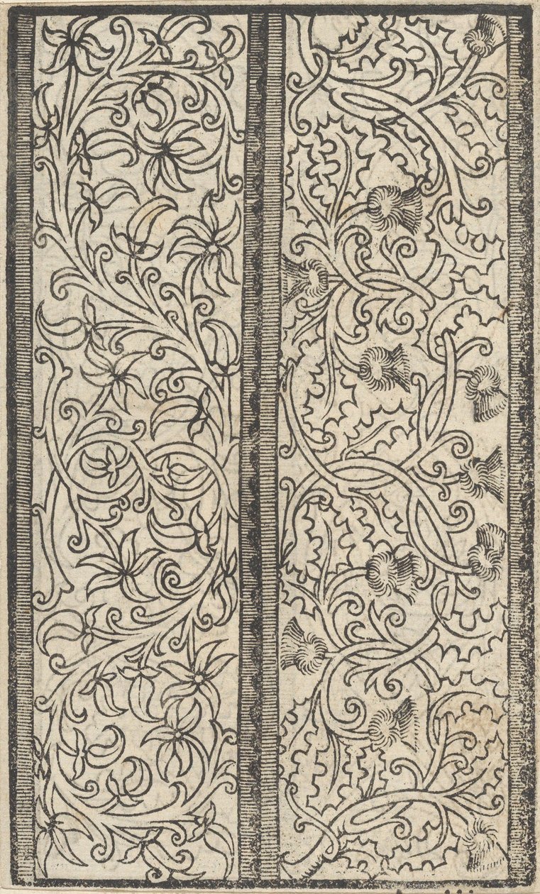 Esemplario di lavori, page 3 verso, août 1529 - Nicolò Zoppino