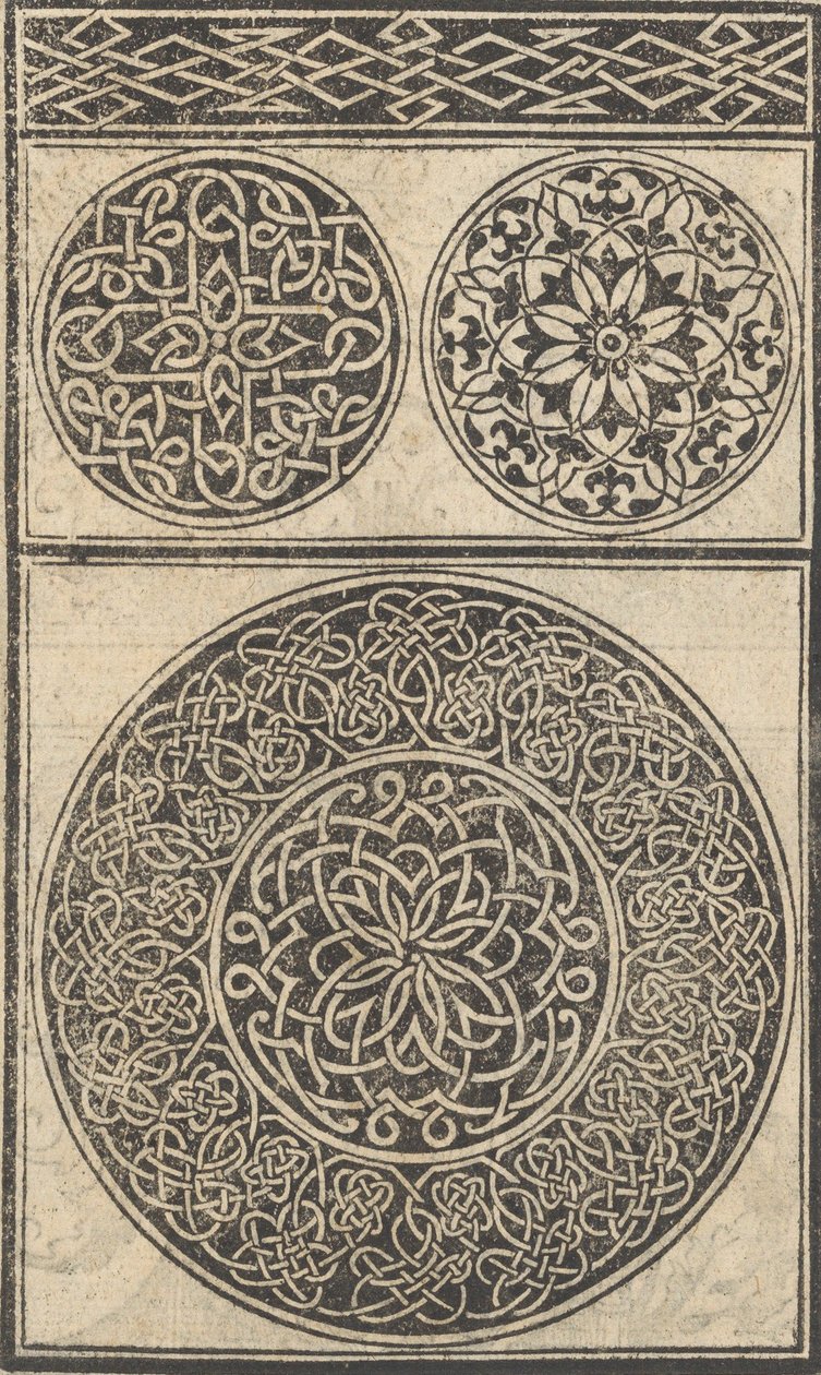 Esemplario di lavori, page 5 recto, août 1529 - Nicolò Zoppino