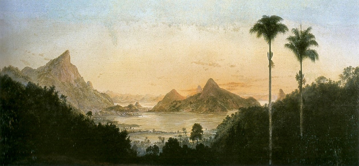 Lagon Rodrigo de Freitas, Rio de Janeiro - Nicola Antonio Facchinetti