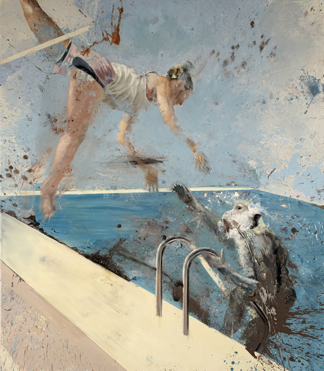 Singe avec trapéziste, 2021 - Nicola Pucci
