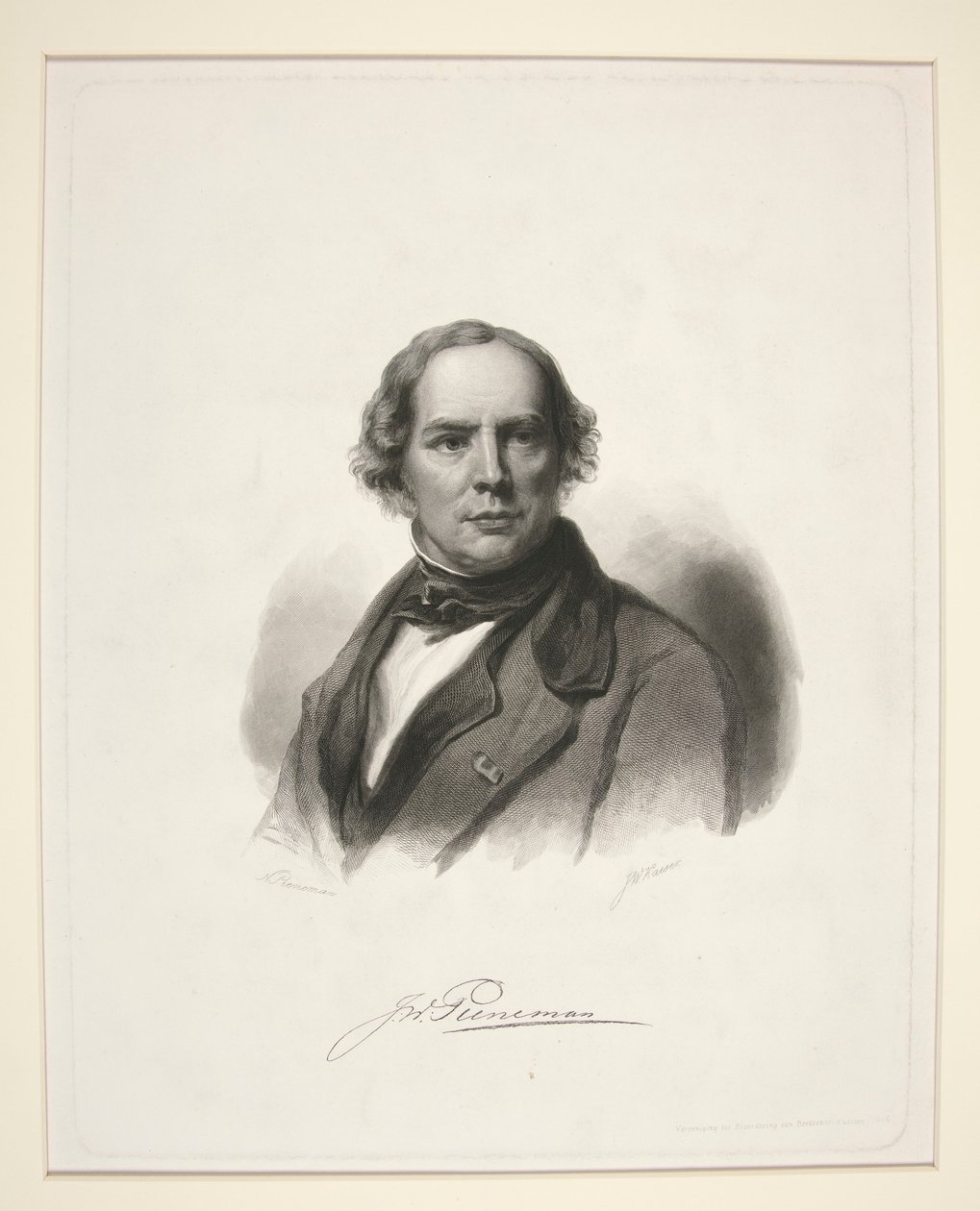 Portrait de J.W. Pieneman - Nicolaas Pieneman