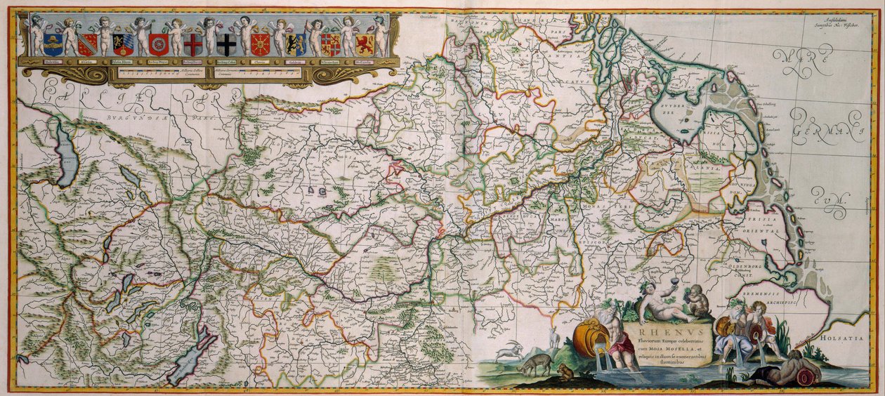 Courant du Rhin - Nicolaes Visscher