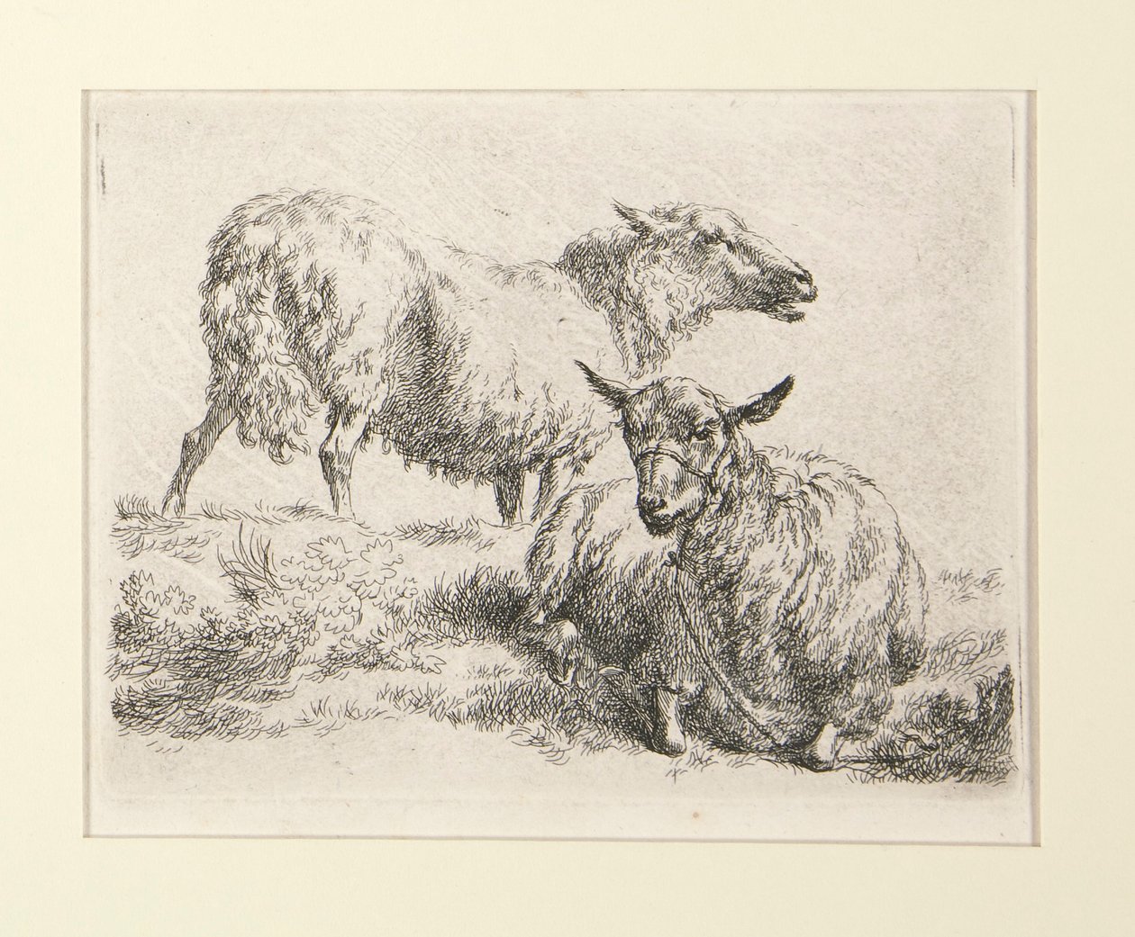 4 gravures de - Nicolaes Berchem