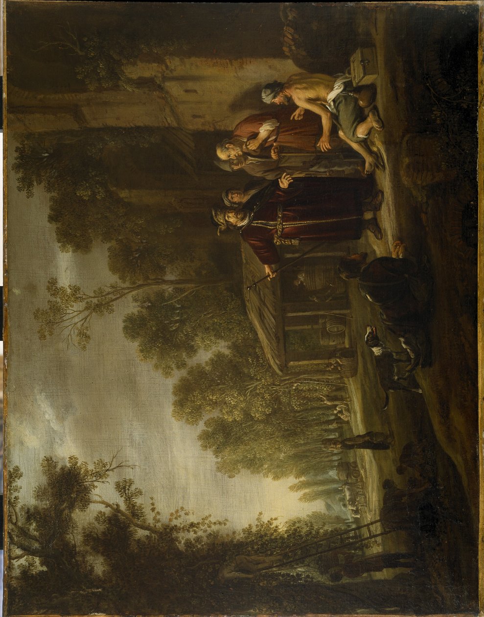 La parabole des ouvriers dans la vigne - Nicolaes Cornelisz (c.1592 1655) Moeyaert