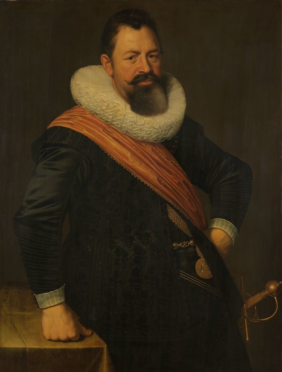 Portrait de Jochem Hendricksz Swartenhont (1566-1627) - Nicolaes Eliasz Pickenoy