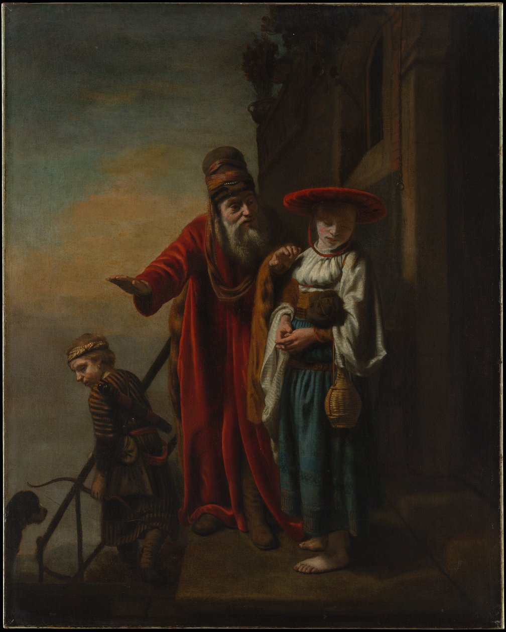 Abraham renvoie Agar et Ismaël - Nicolaes Maes