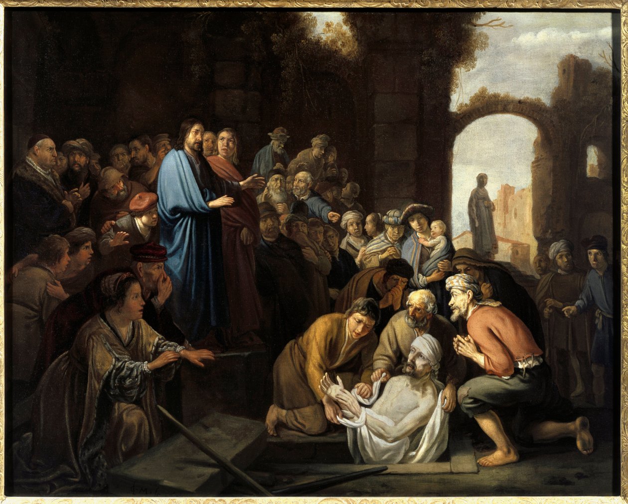 Résurrection de Lazare - Nicolaes Moeyaert