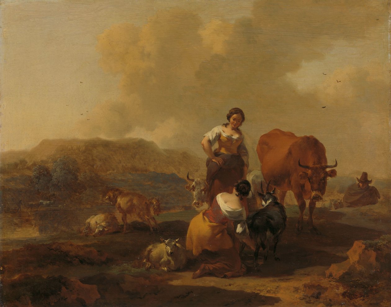 Paysage italien - Nicolaes Pietersz Berchem