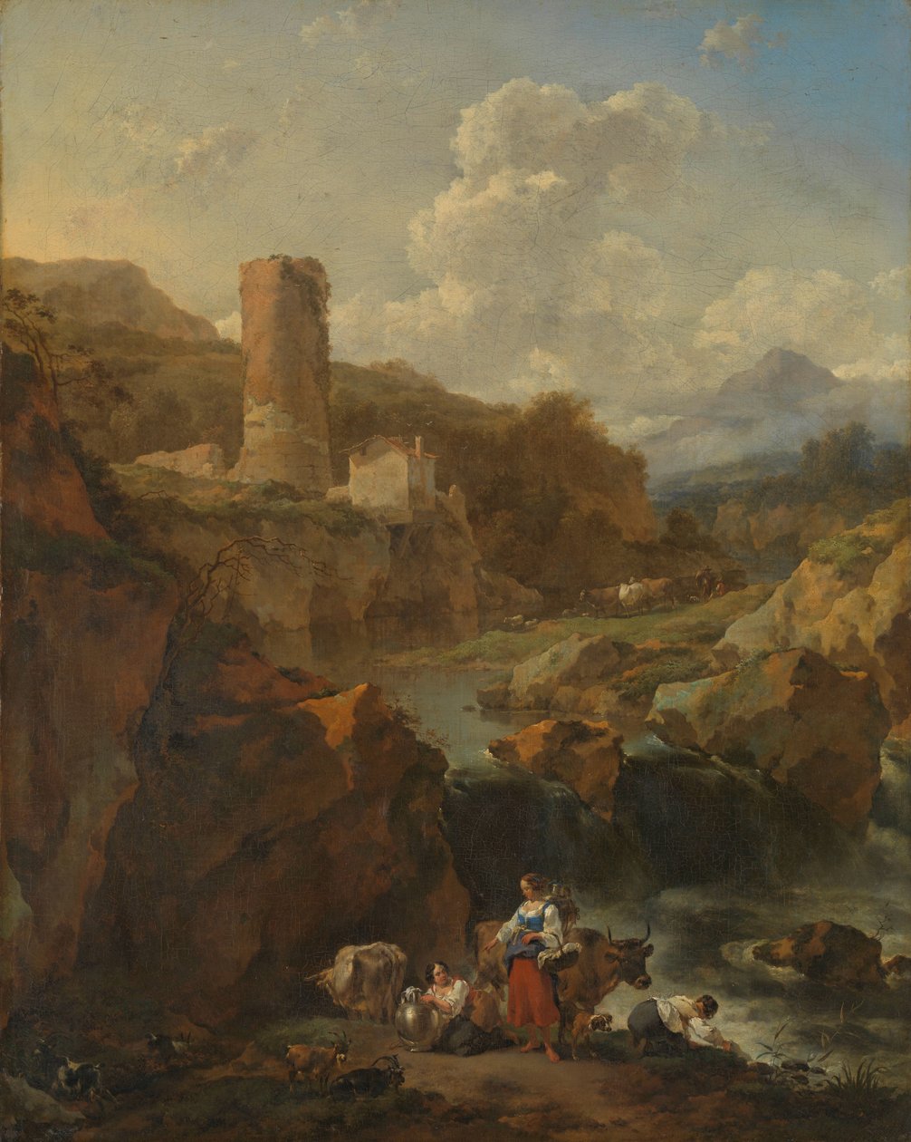 Paysage italien - Nicolaes Pietersz Berchem