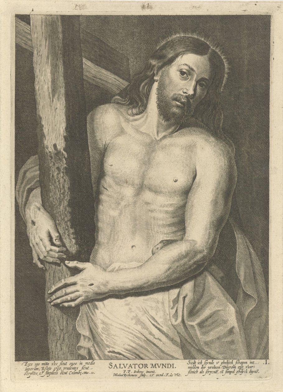 Christ avec la croix - Nicolaes Ryckmans
