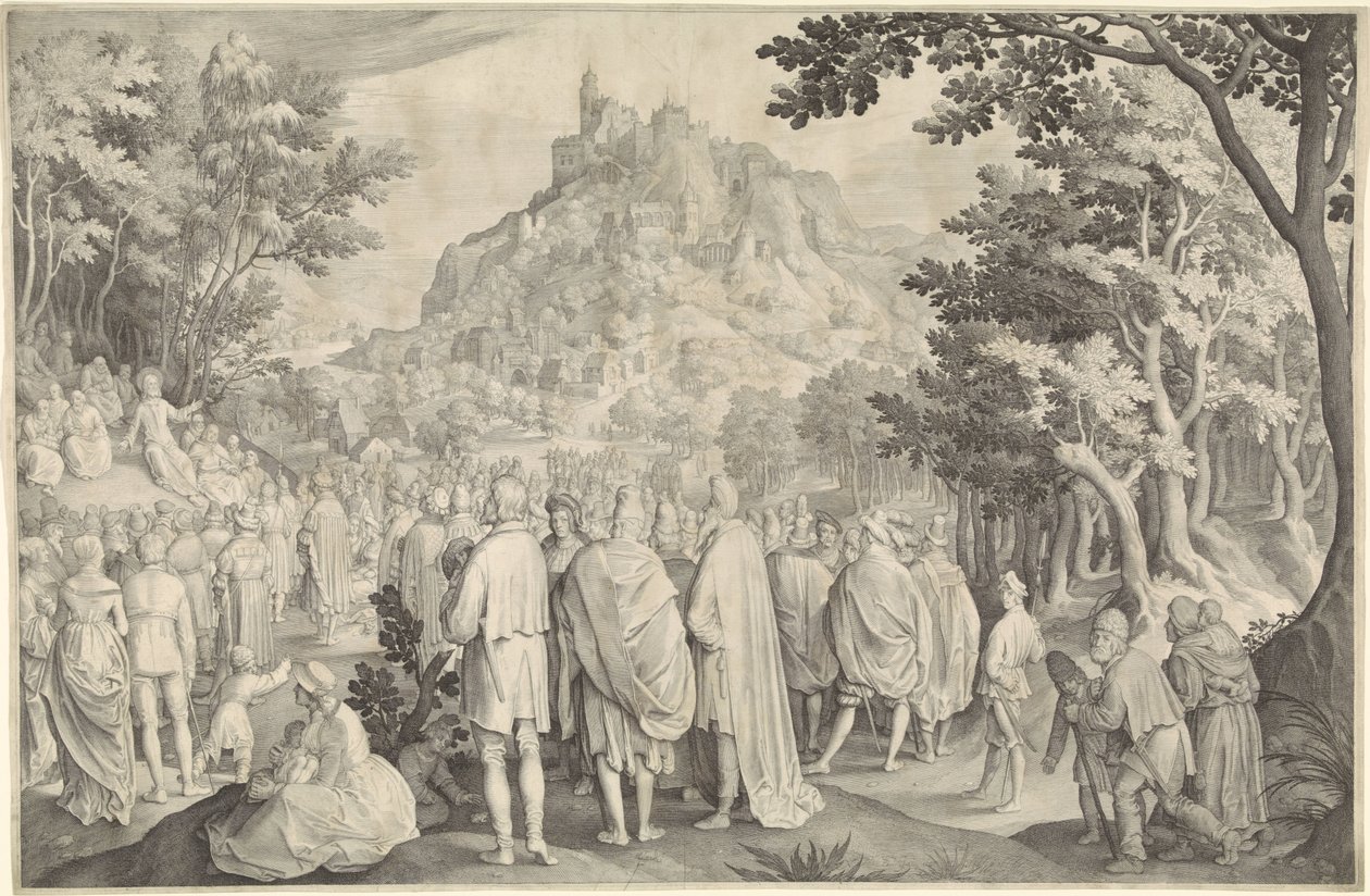 Sermon sur la montagne - Nicolaes de Bruyn
