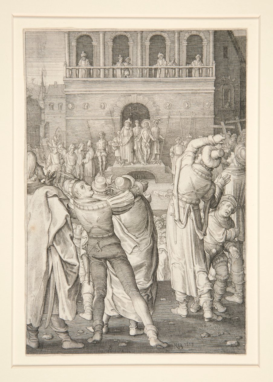 Le Christ montré au peuple (Série de la Passion) - Nicolaes de Bruyn