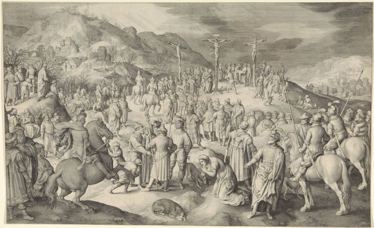 Christ en croix - Nicolaes de Bruyn