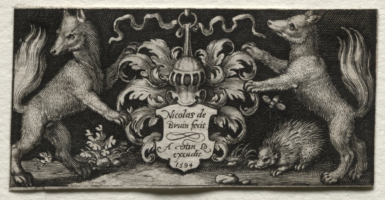 Blason, 1594 - Nicolaes de Bruyn