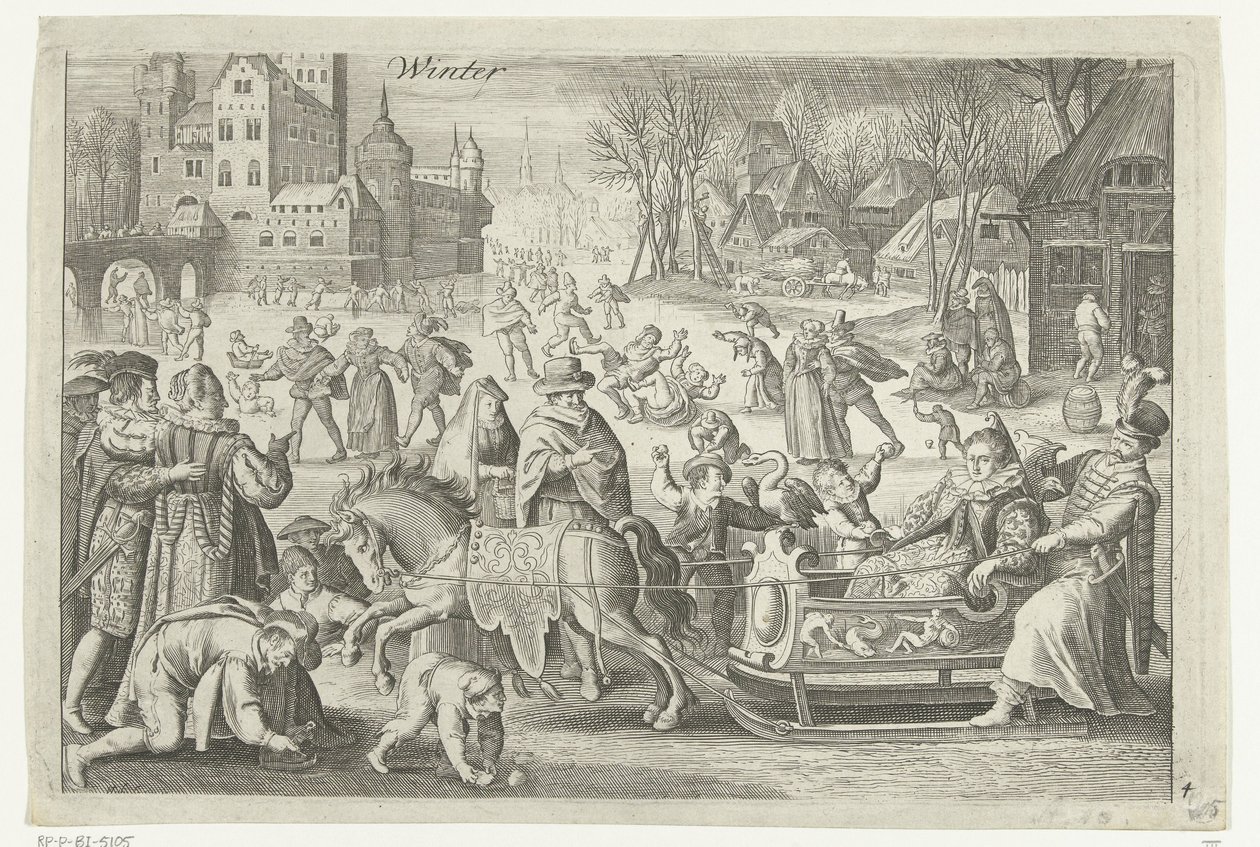 Hiver - Nicolaes de Bruyn
