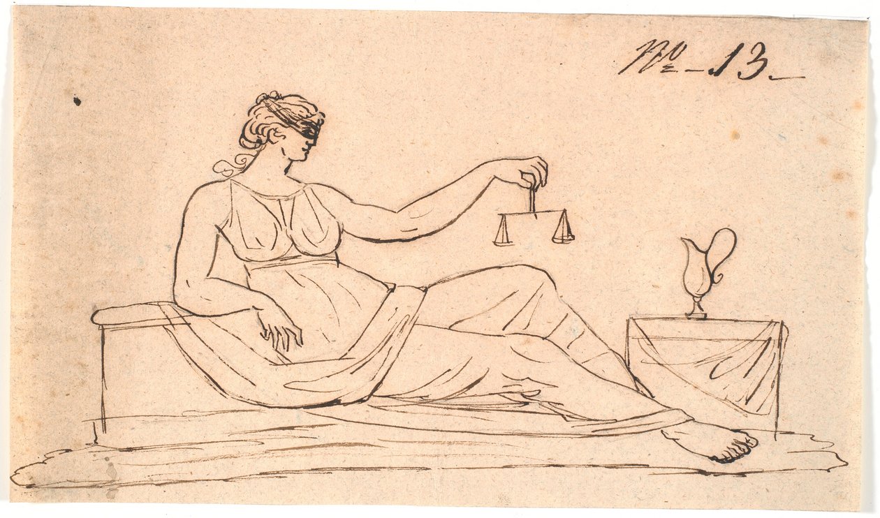Justitia - Nicolai Abildgaard