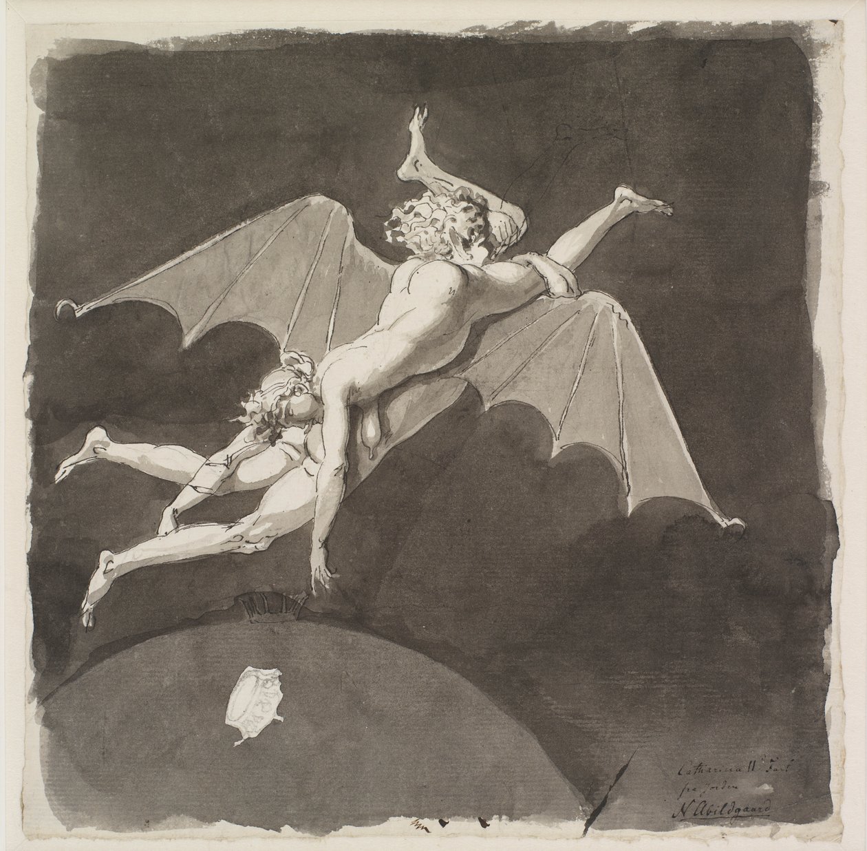 Catherine la Grande, nue, s