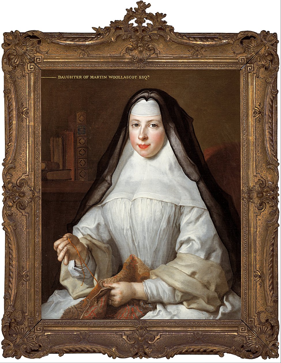 Frances Woollascott, une nonne augustinienne - Nicolas de Largillière