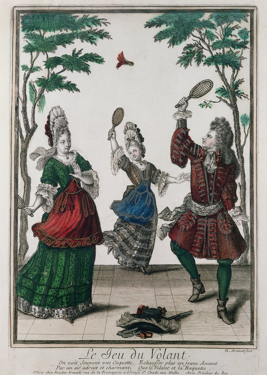Un jeu de badminton - Nicolas Arnoult