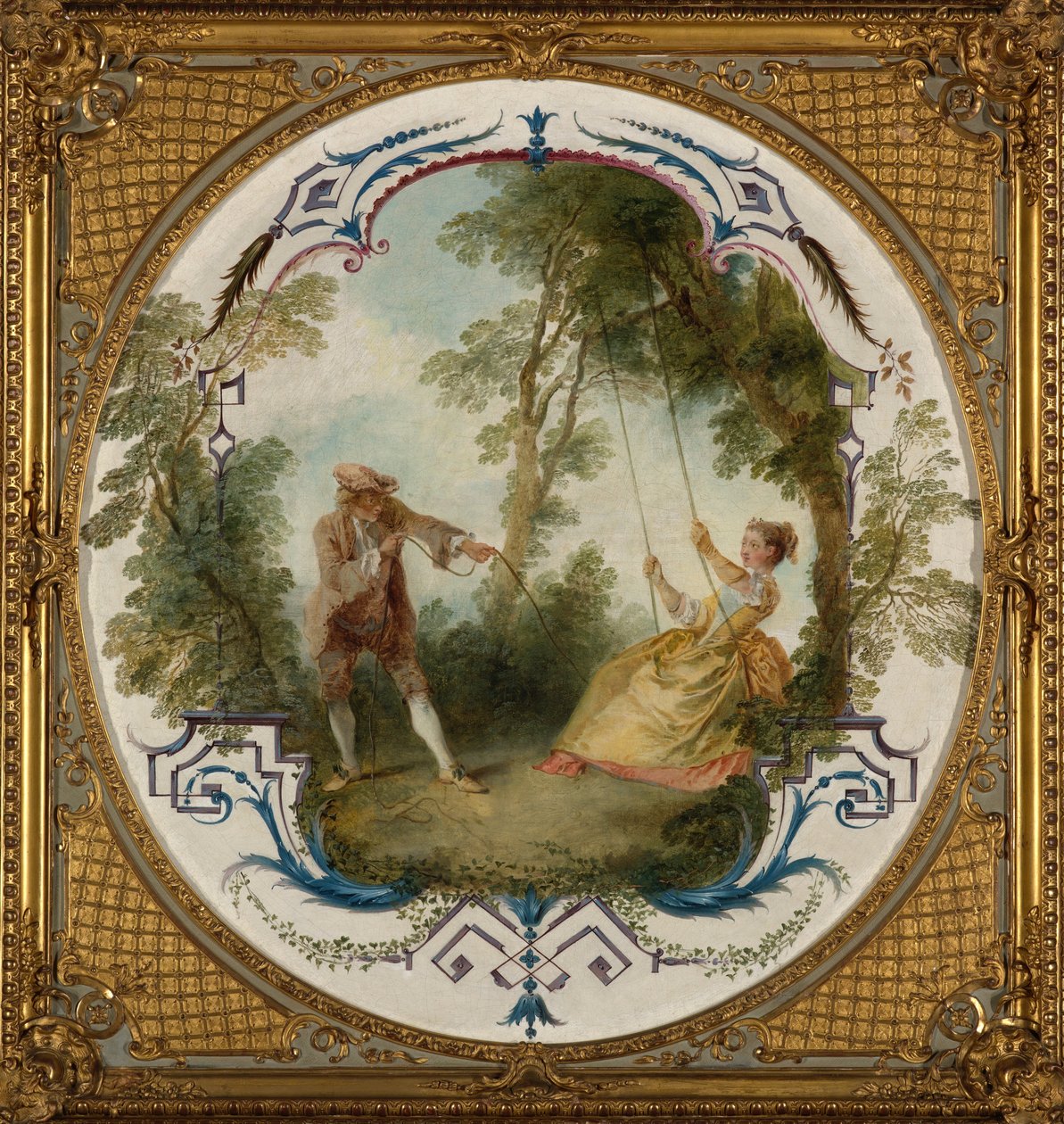 La Balançoire - Nicolas Lancret