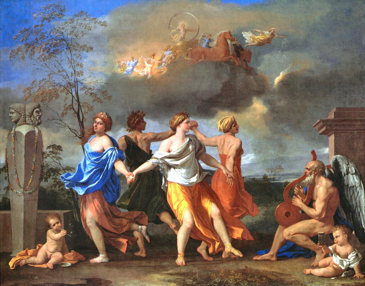 Une danse à la musique du temps - Nicolas Poussin