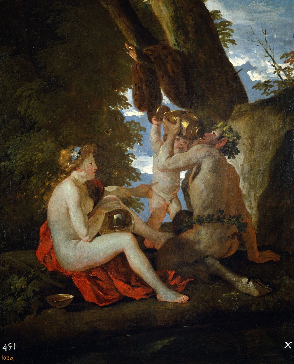 Scène bachique - Nicolas Poussin