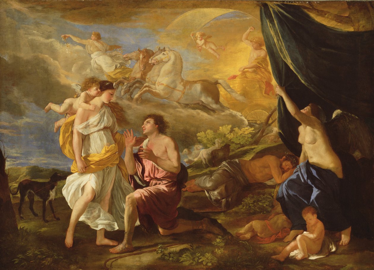 Séléné et Endymion, vers 1630 - Nicolas Poussin