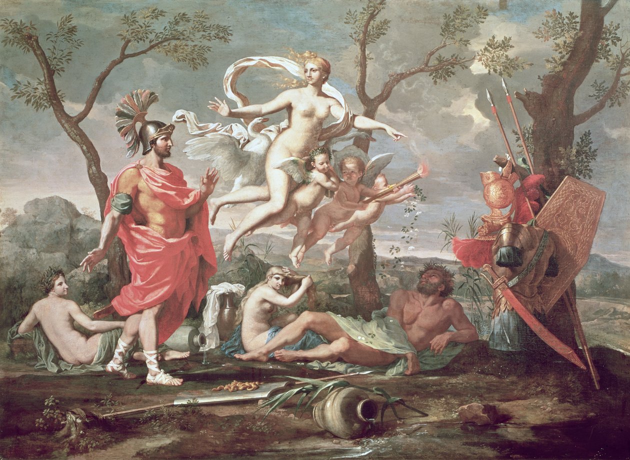 Vénus armant Énée, 1639 - Nicolas Poussin