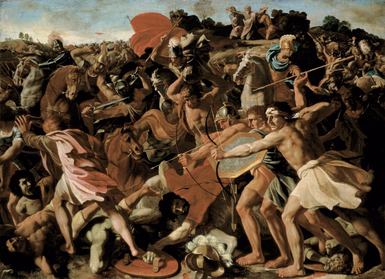 Victoire de Josué sur les Amalécites, 1625-6 - Nicolas Poussin