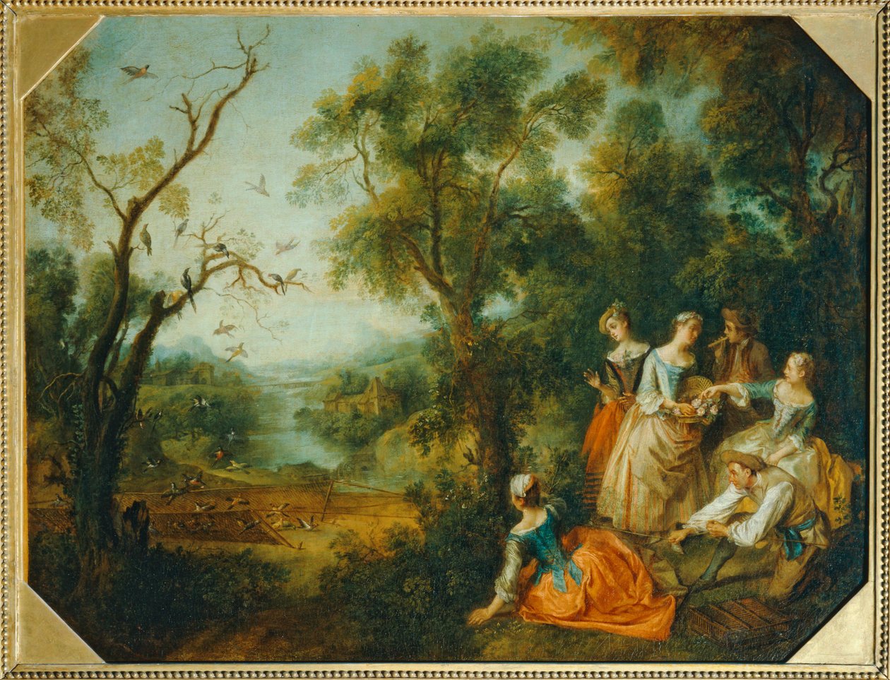 Le printemps - Spring ... - Nicolas (attr. to) Lancret
