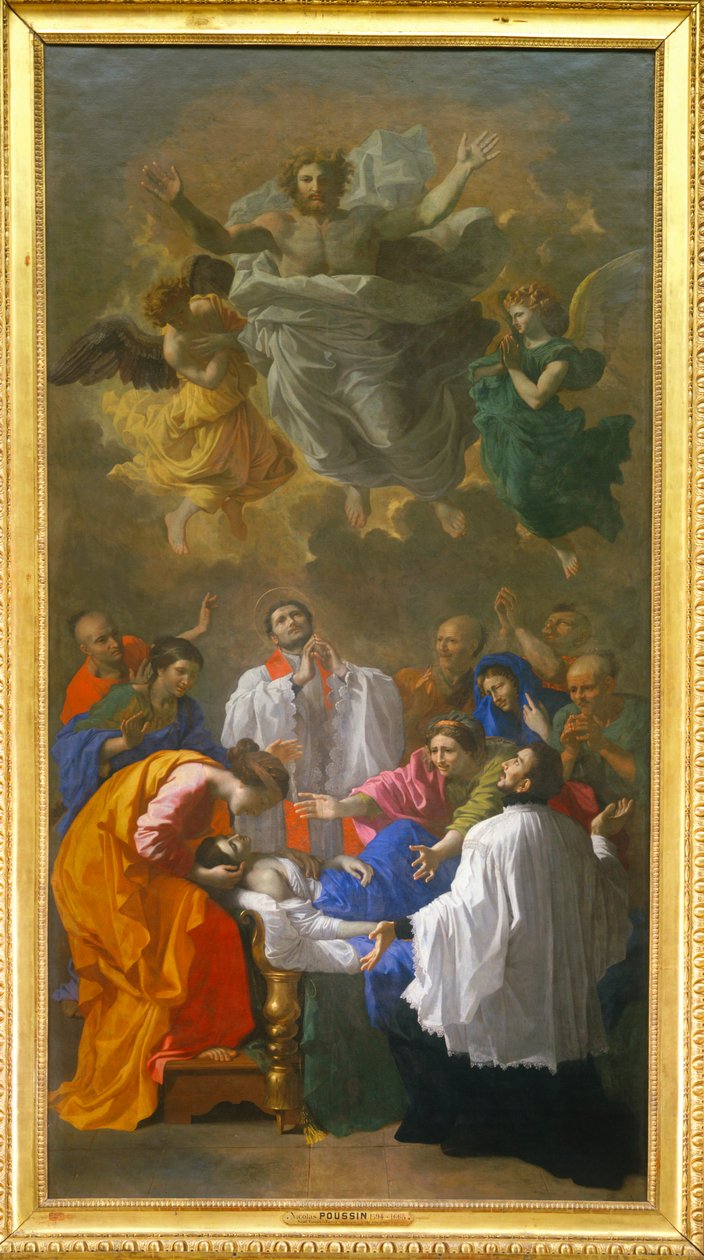 Saint Francois-Xavier rappelant à la vie la fille d