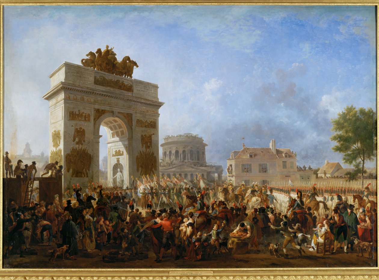 Entree de la Garde Imperiale a Paris, par la barriere de Pantin, le 15 novembre 1807 … - Nicolas Antoine Taunay