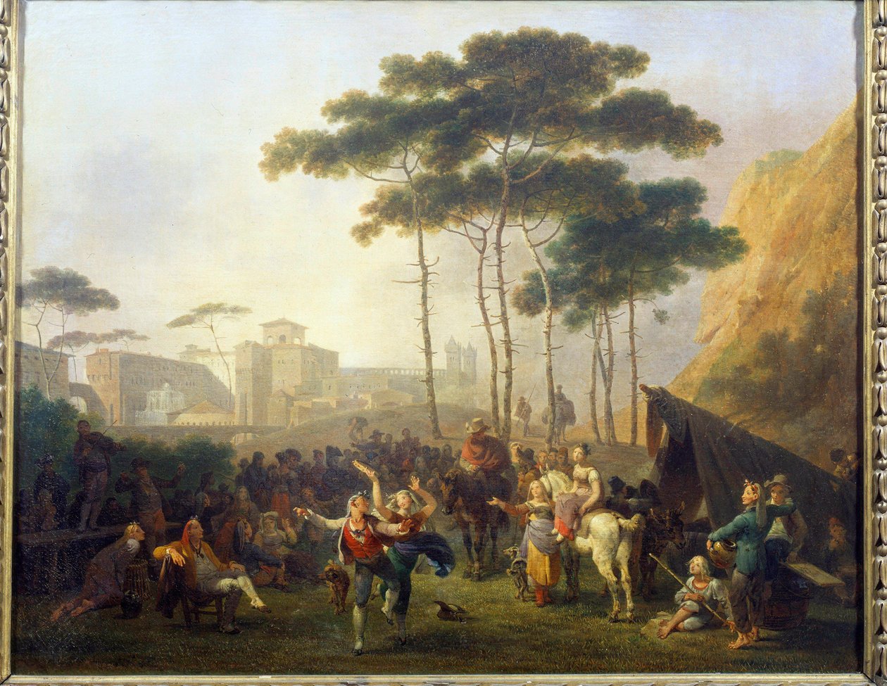 Danse villageoise - Nicolas Antoine Taunay