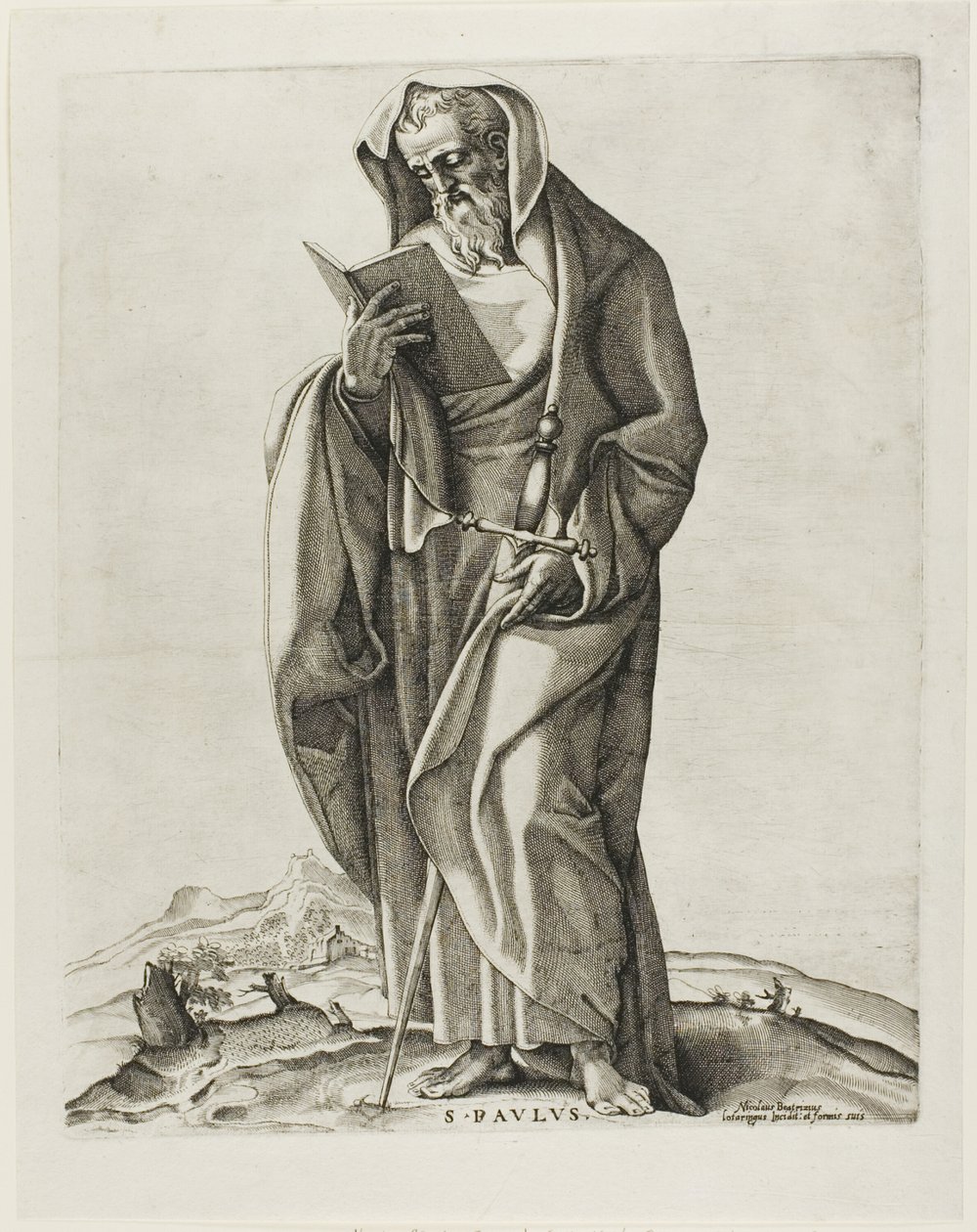 Un vieil homme debout : Saint Paul - Nicolas Beatrizet