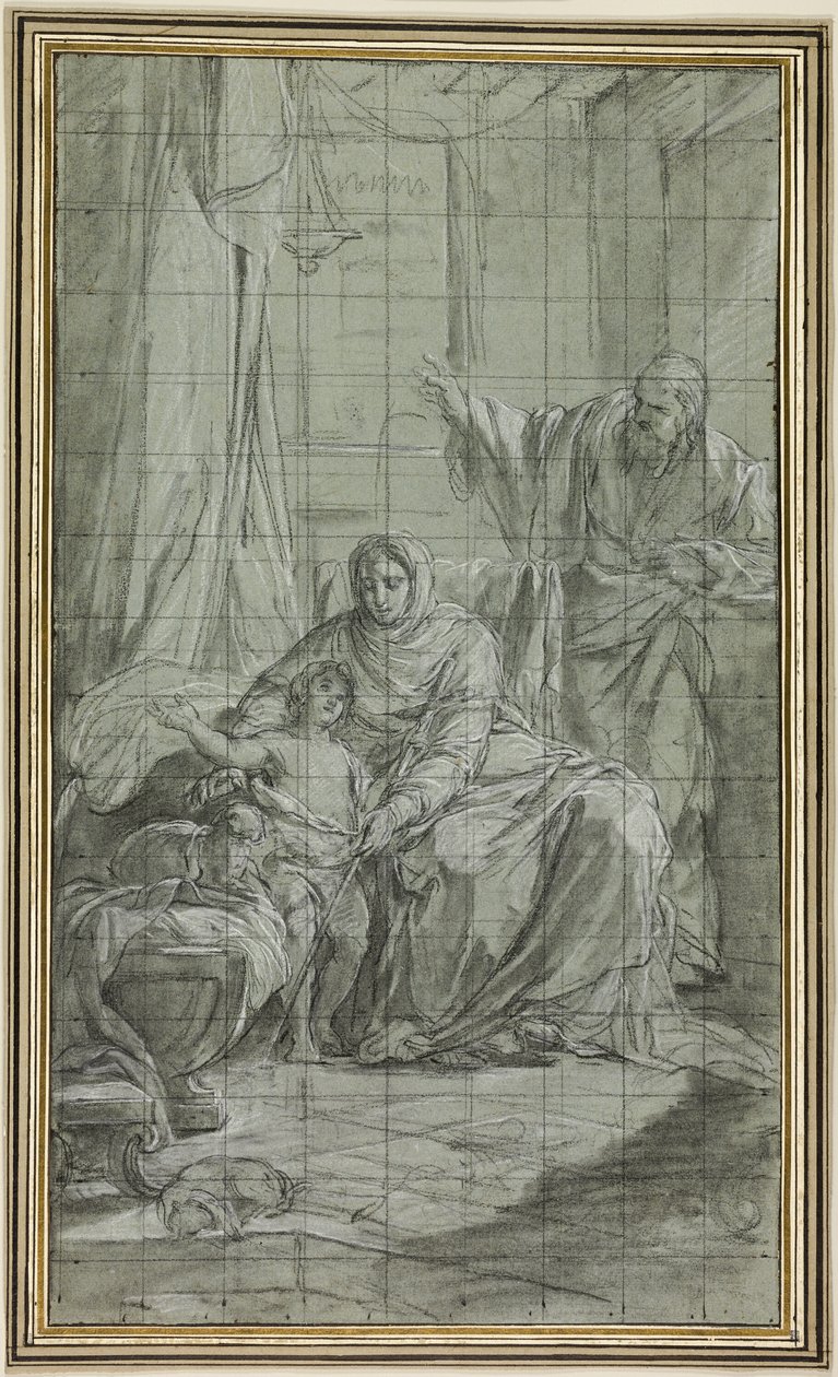 La Famille de Saint Jean-Baptiste - Nicolas Bernard Lepicie