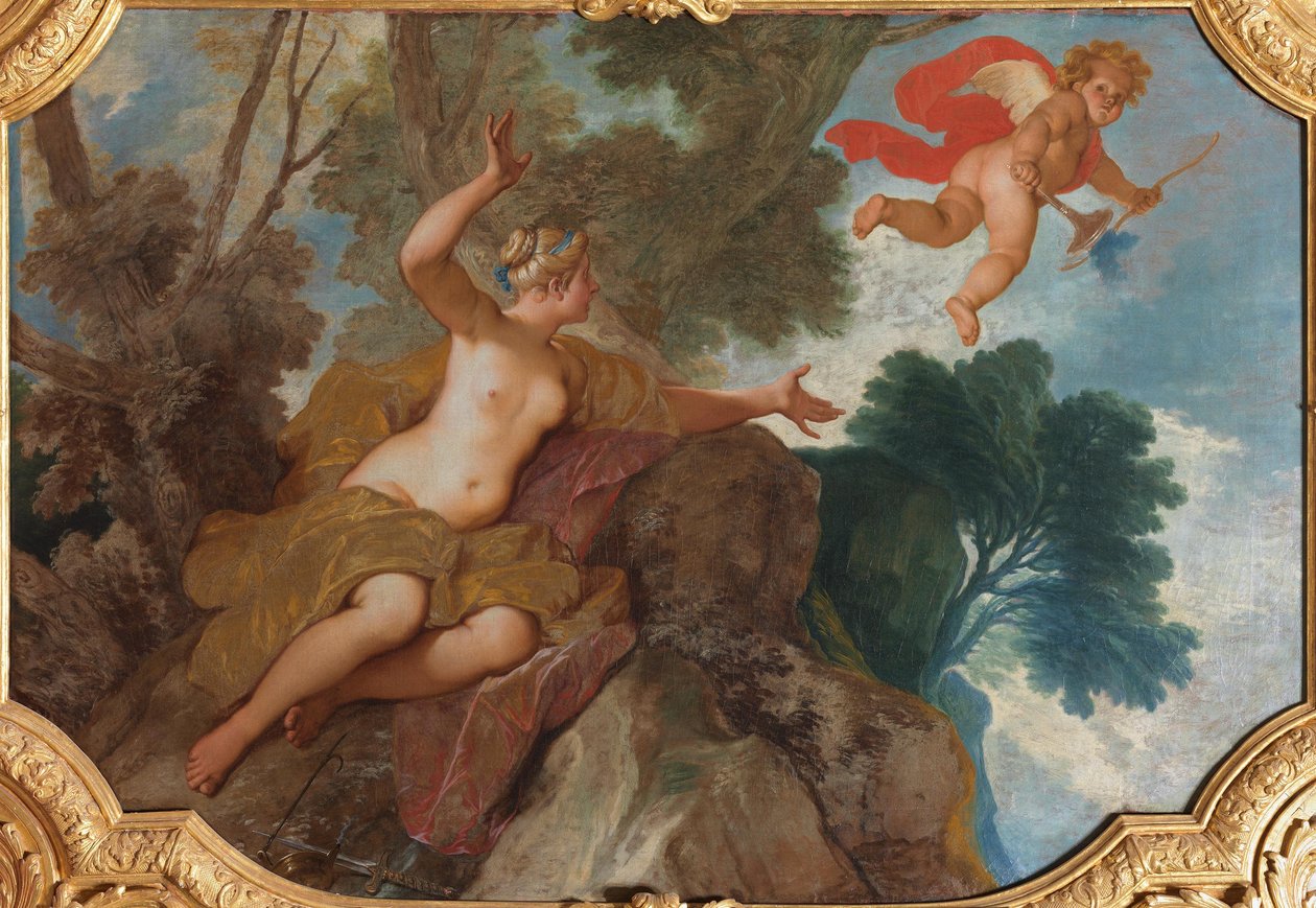 Amor verlässt Psyche - Nicolas Bertin