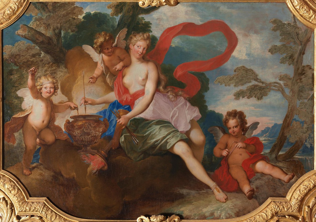 Venus vergiftet Pfeile - Nicolas Bertin