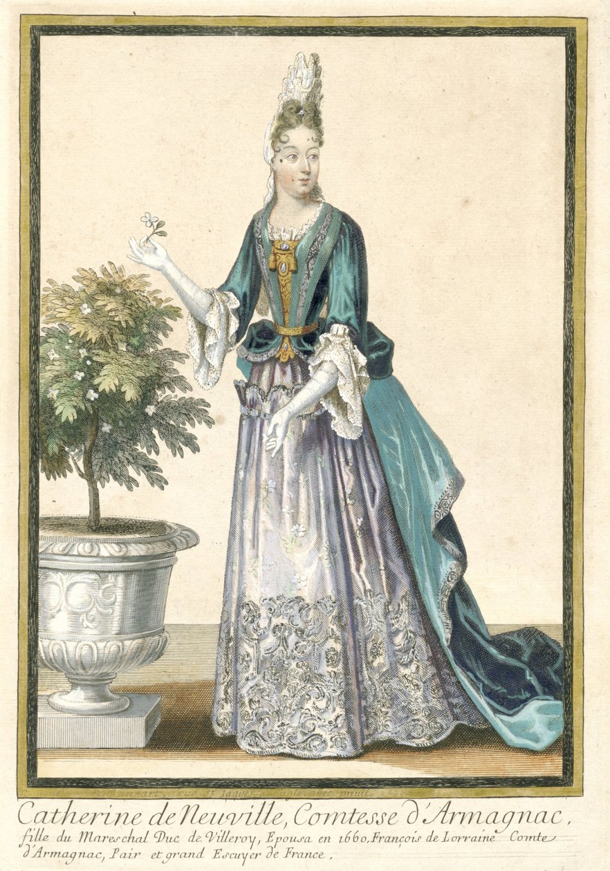 Portrait de Catherine de Neuville, Comtesse d