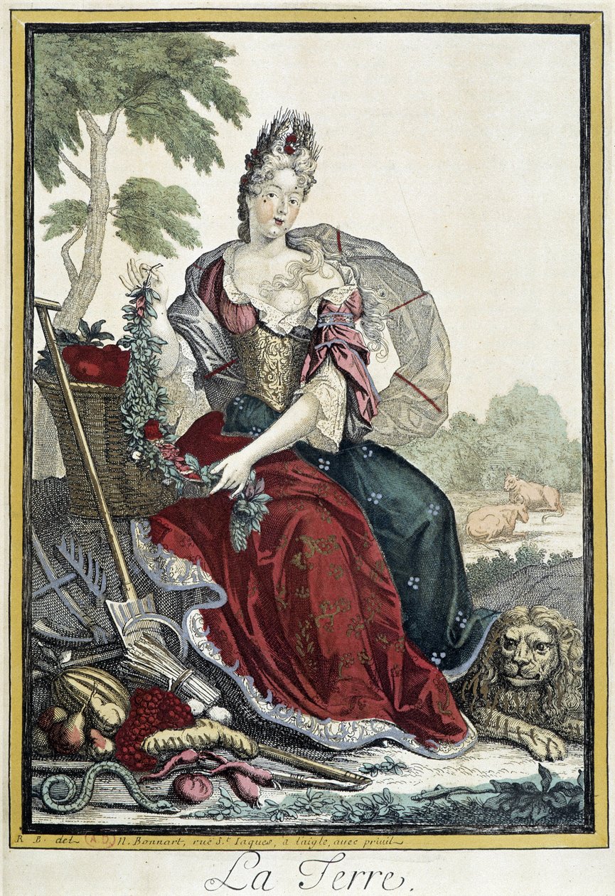 Allégorie de la Terre - Nicolas Bonnart