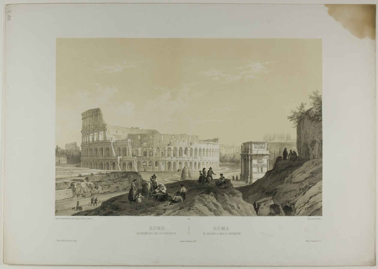 Rome : Le Colisée et l
