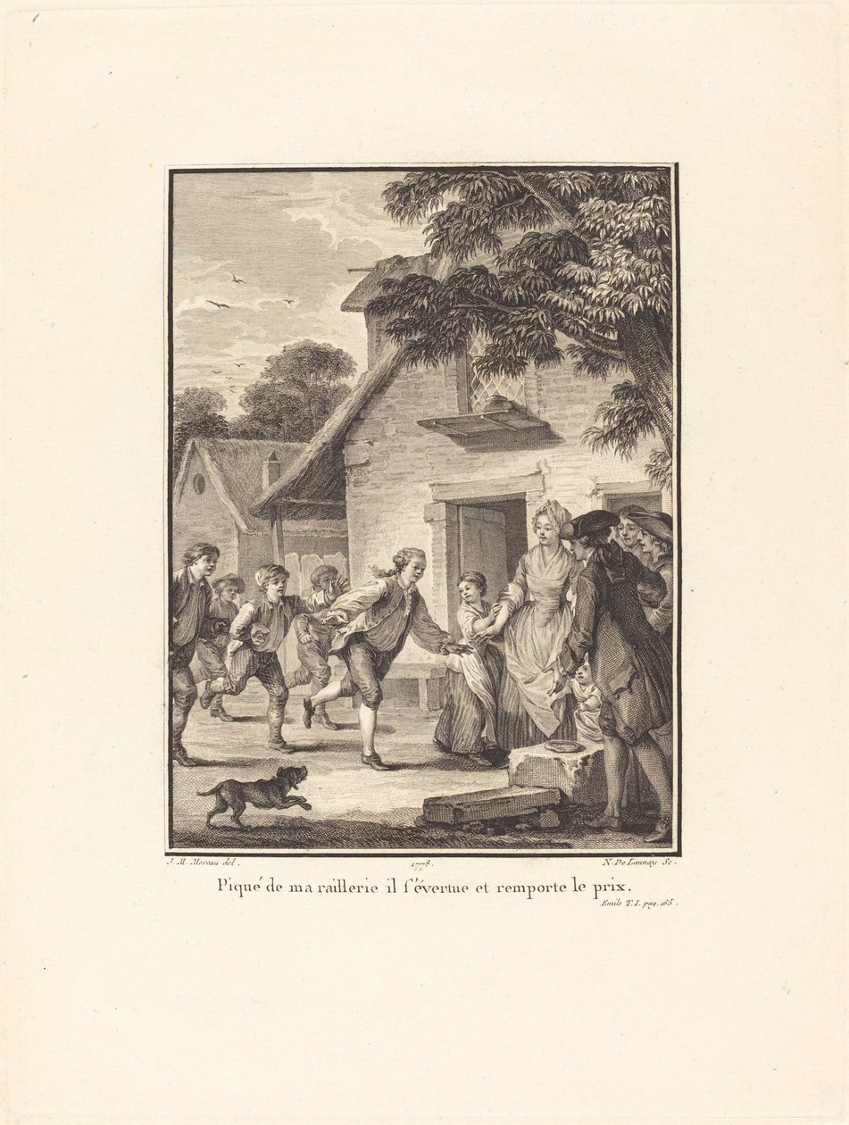 Piqué de ma raillerie, il s