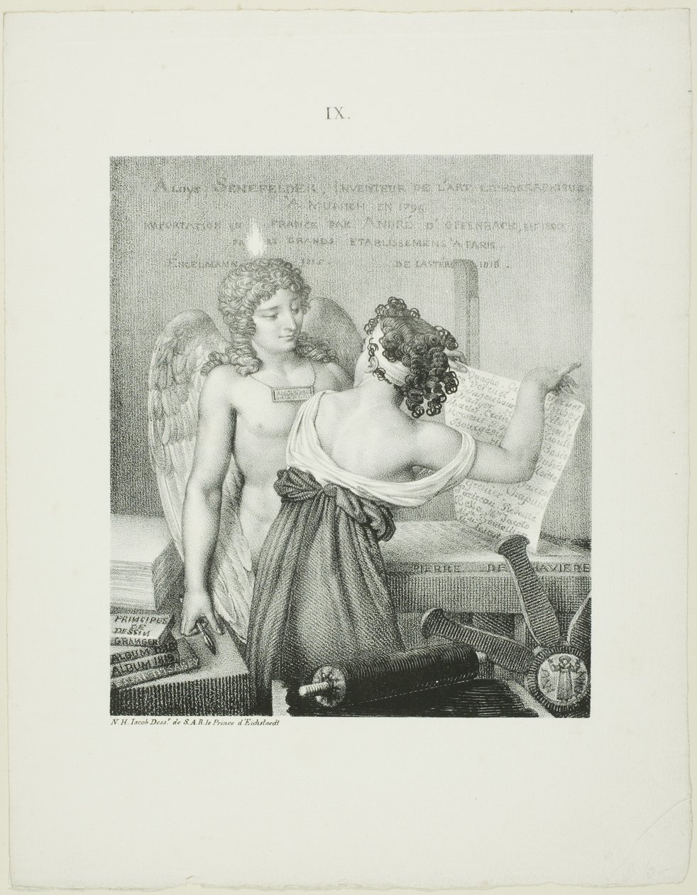 Le Génie de la lithographie, d