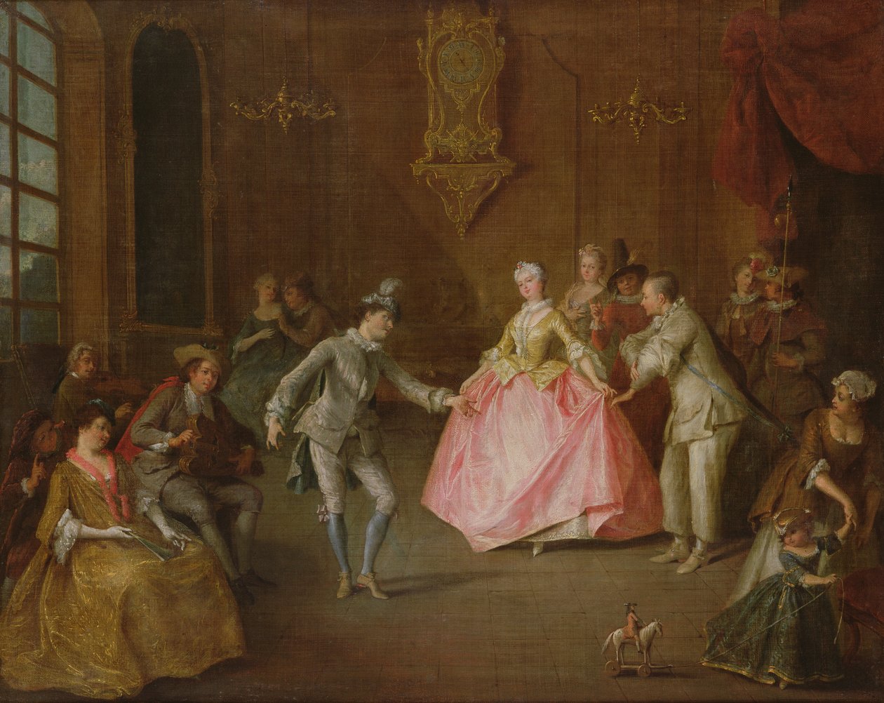 Avant le bal - Nicolas Lancret
