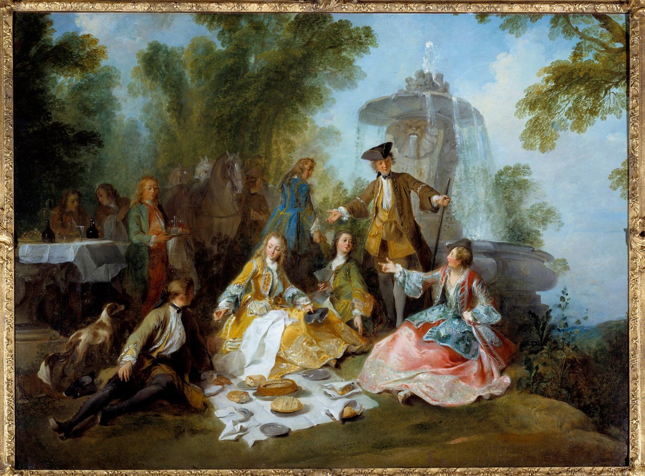 Repas de chasse - Nicolas Lancret