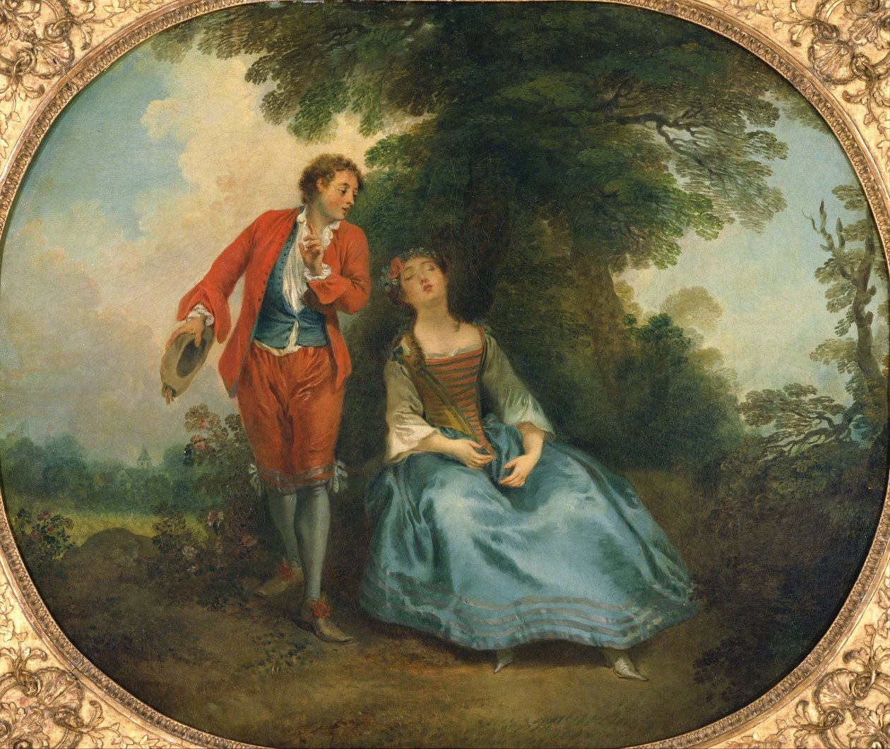 Bergère Endormie, vers 1730 - Nicolas Lancret