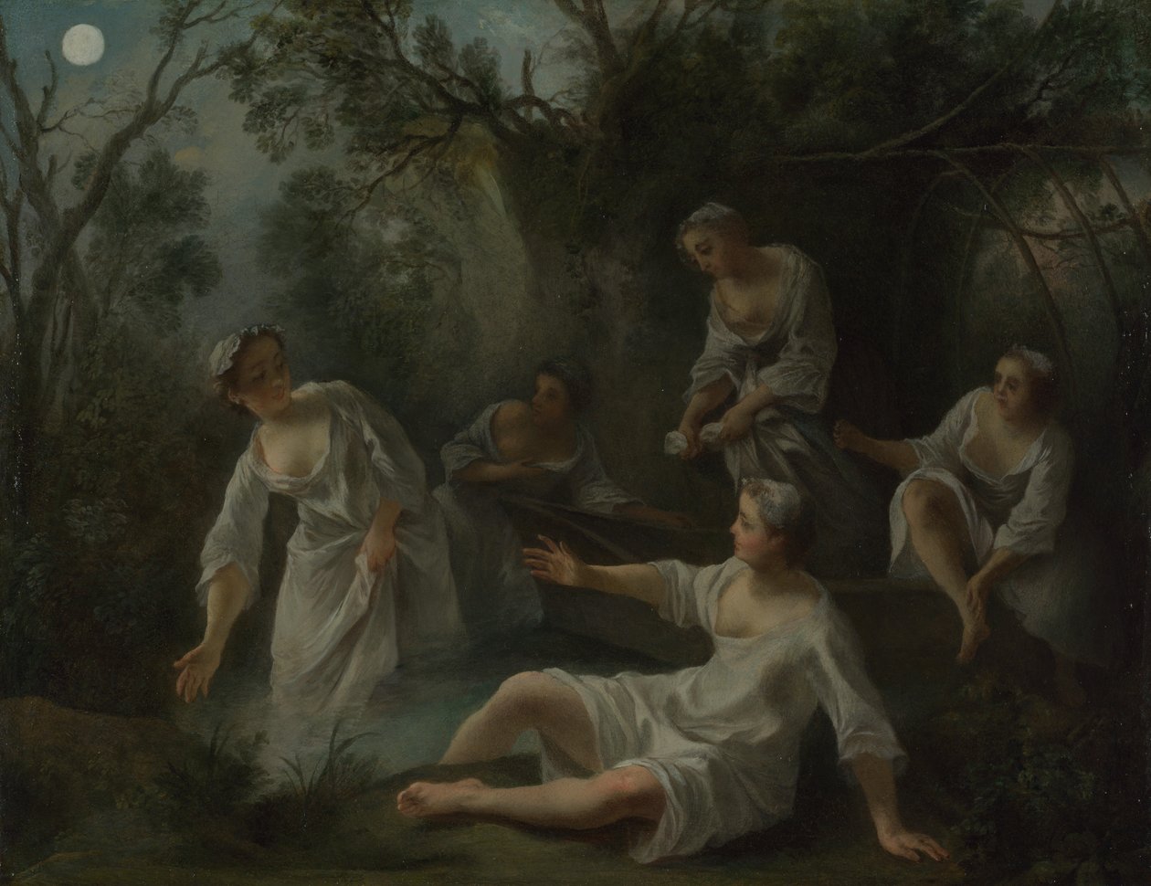 Les quatre moments de la journée : Soir - Nicolas Lancret