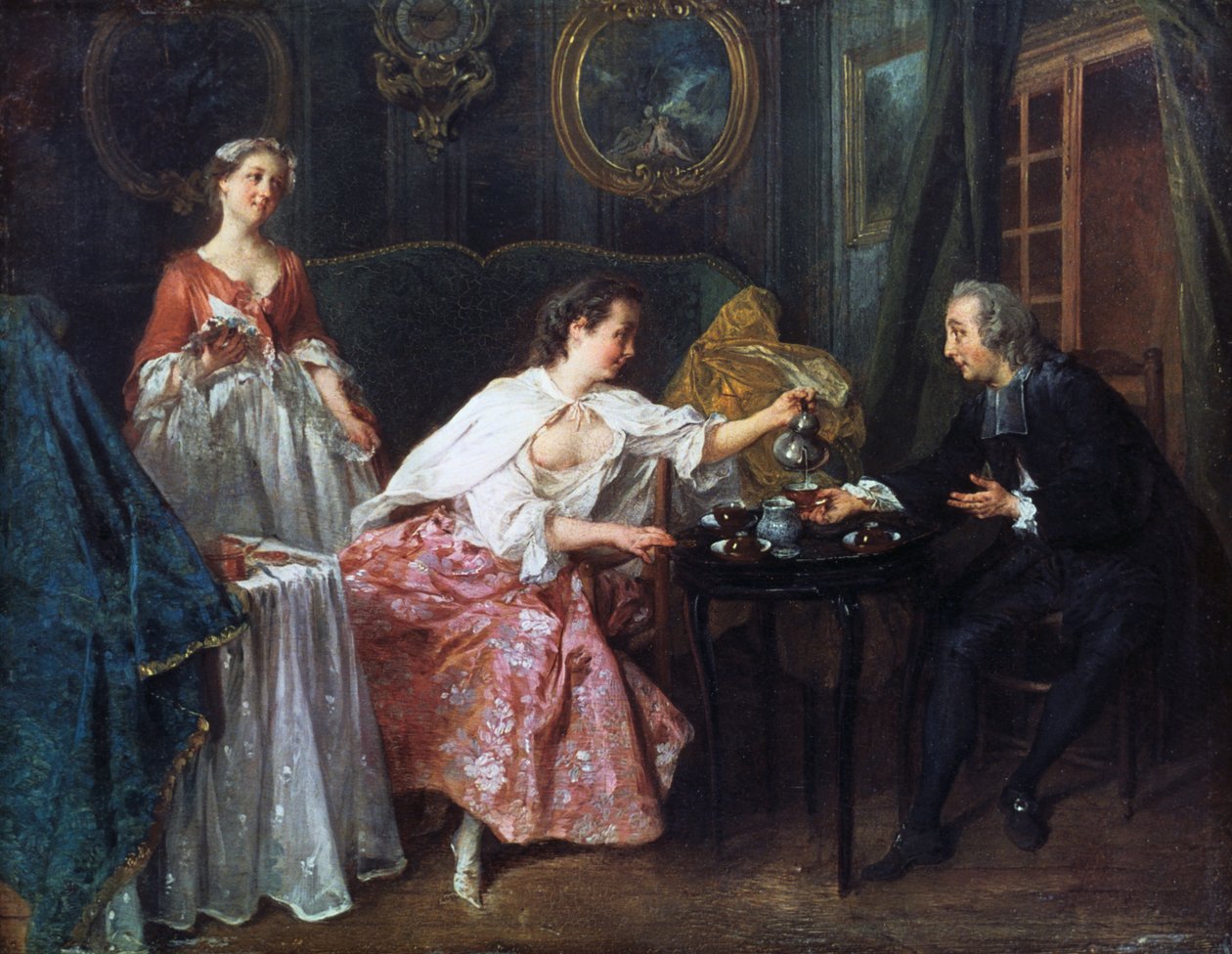 Les quatre moments de la journée : Matin, 1739 - Nicolas Lancret